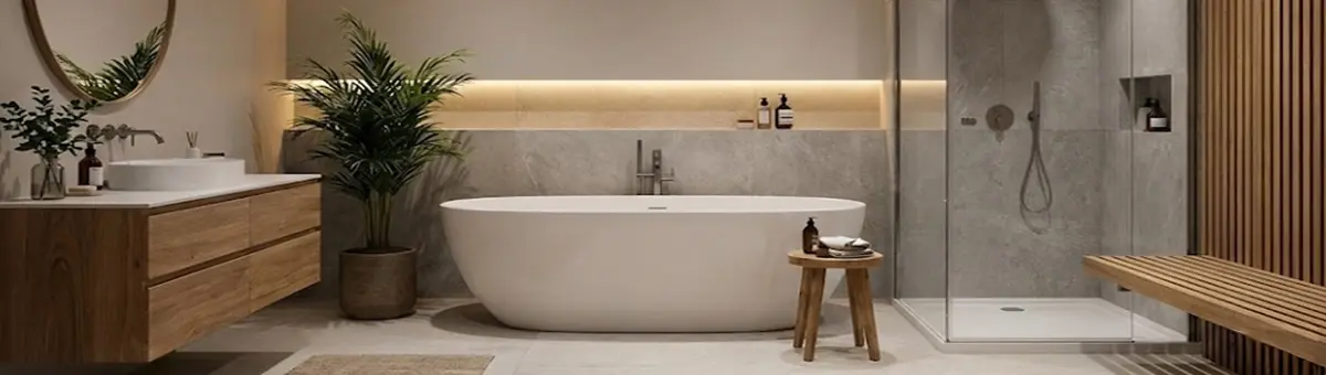 Dream bathroom interior